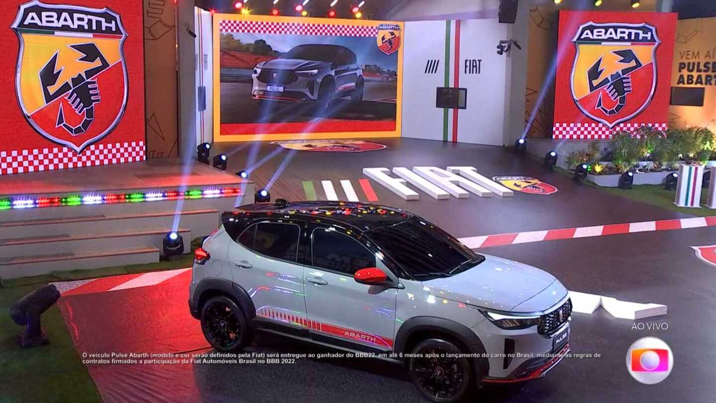 Novidade: Pulse Abarth estreia e será prêmio de vencedor do BBB22