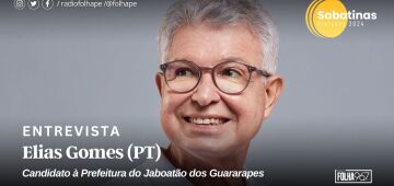 Eleição Jaboatão 2024: Acompanhe aqui a sabatina com o candidato Elias Gomes